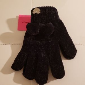 Betsey Johnson | Gloves | Black | One Size